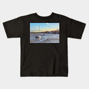 Late Afternoon On The River Deben Kids T-Shirt